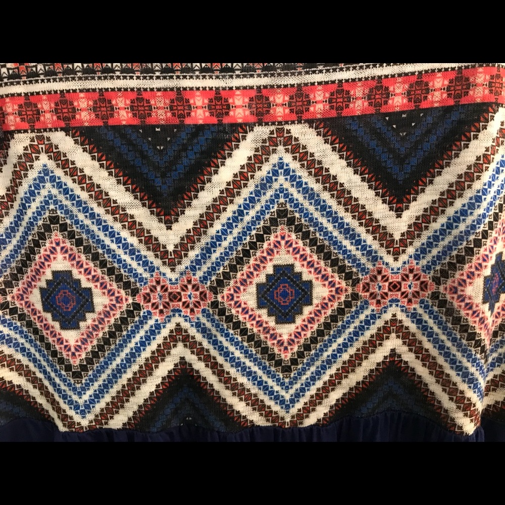 Tribal tank dress